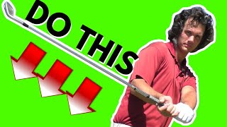 How to SHALLOW the golf club for GREAT ball striking (You need this golf tip to hit it crispy!)