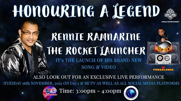 HONOURING A LEGEND, RENNIE RAMNARINE " The Rocket ...