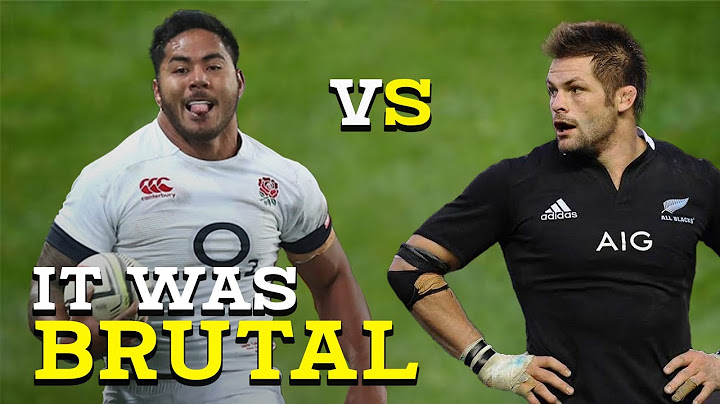 Rugby’s BRUTAL Matches | England vs All Blacks 2012