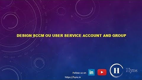 Active Directory OU USER SERVICE ACCOUNT AND GROUP Part- 2