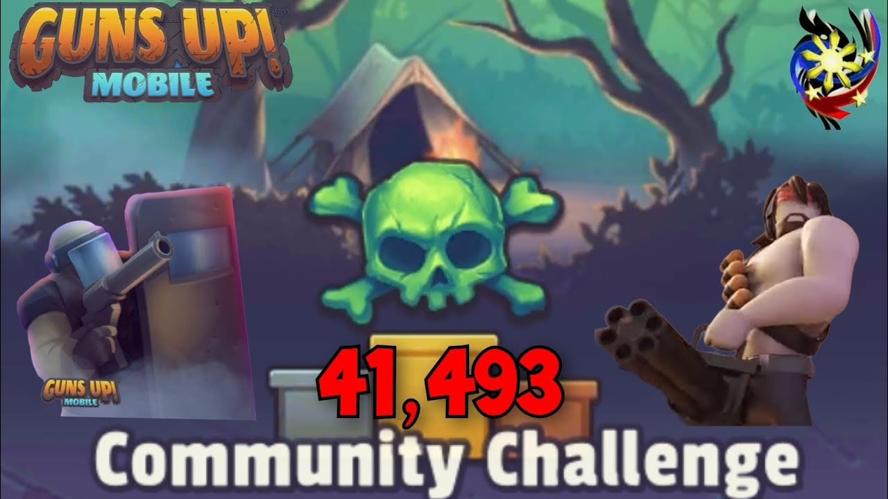 Guns Up Mobile (Another High Score in Zombies Com Challenge🔥Check the