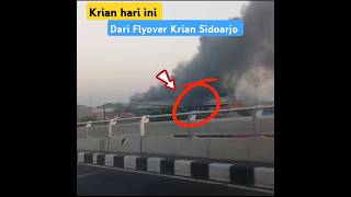 Krian Hari Ini Terlihat Dari Flyover Krian Sidoarjo
