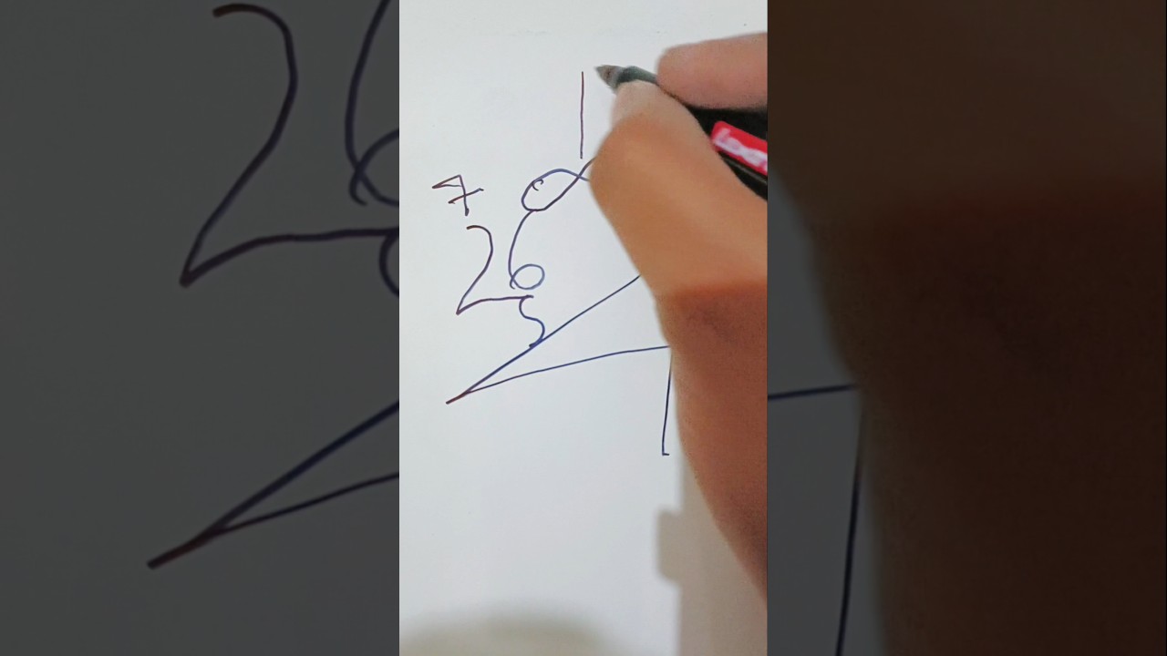 draw a man with numbers | easy and unique trick man drawing✨ 