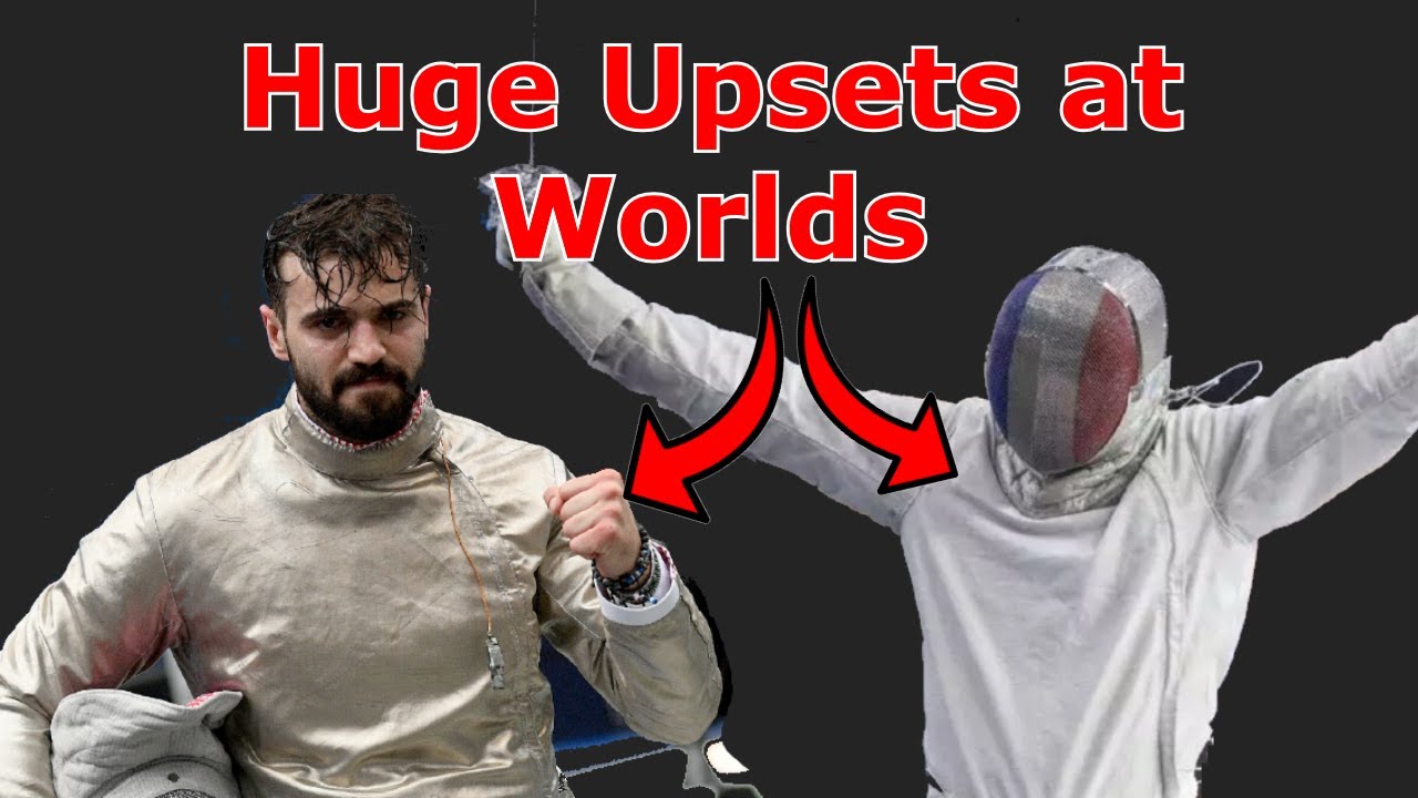 Huge Upsets in Cairo 2022 World Fencing Championships YouTube