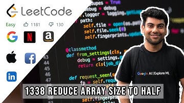 Reduce Array Size to the Half (Java) | Leetcode 1338 | July Coding Challenge Day 6