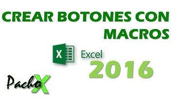 Crear botones con macros en Excel para guardar registros - Muy fácil | Microsoft Excel