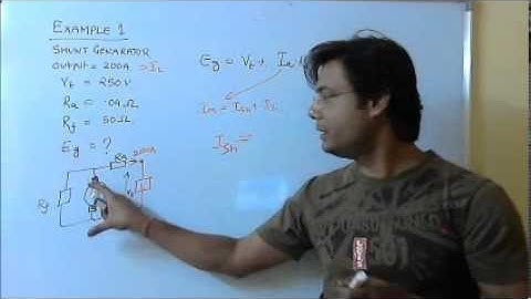 Electrical Machine Lectures   DC Generator part 14 for ies gate & PSU Students