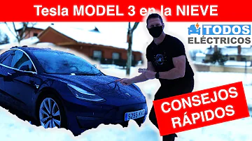 ¿Es bueno un Tesla en la nieve?