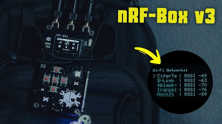 This ESP32 Tool Scans, Jams & Spoofs BLE/Wi-Fi | nRFBox v3