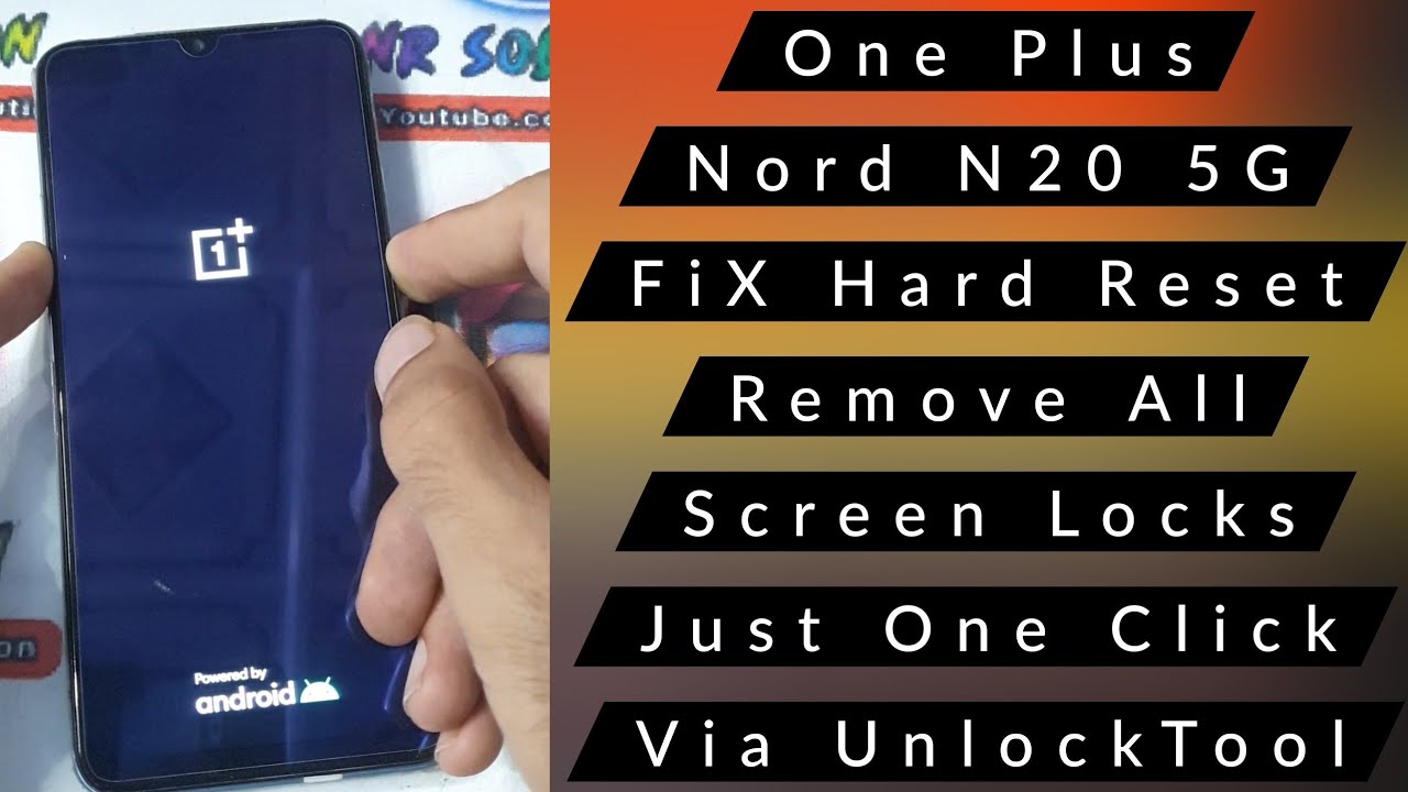 OnePlus Nord N20 5G Hard Reset FIX Remove All Screen Locks Via