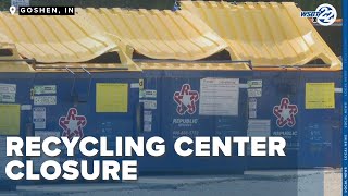 Indiana recycling center closes due to illegal dumping issues