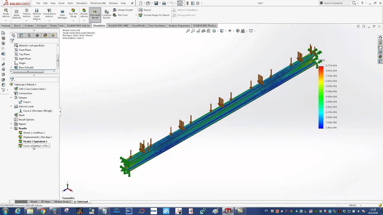 Static Solidworks - YouTube