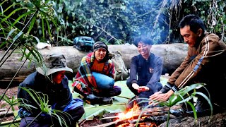 เข้าป่า ทำอาหารและนอนค้างคืนในป่า กับ วรวิทย์ มั่ว จง พัน [ ไอซ์เดินป่า ]#เดินป่า #jungle #camping