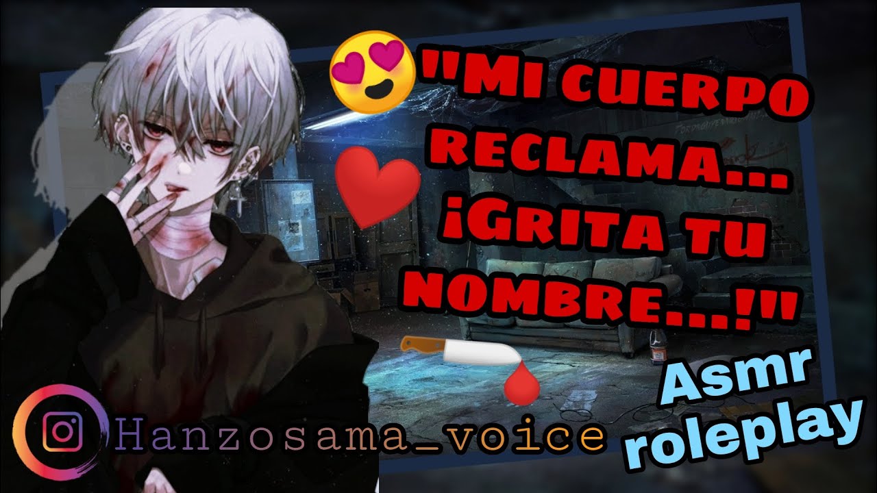 Raptada por un Yandere obsesionado...❤️🔪🩸 "Si estoy loco... es por tí.." | ASMR Roleplay en español