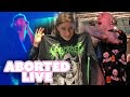 Seeing ABORTED front row⎮Concert Vlog