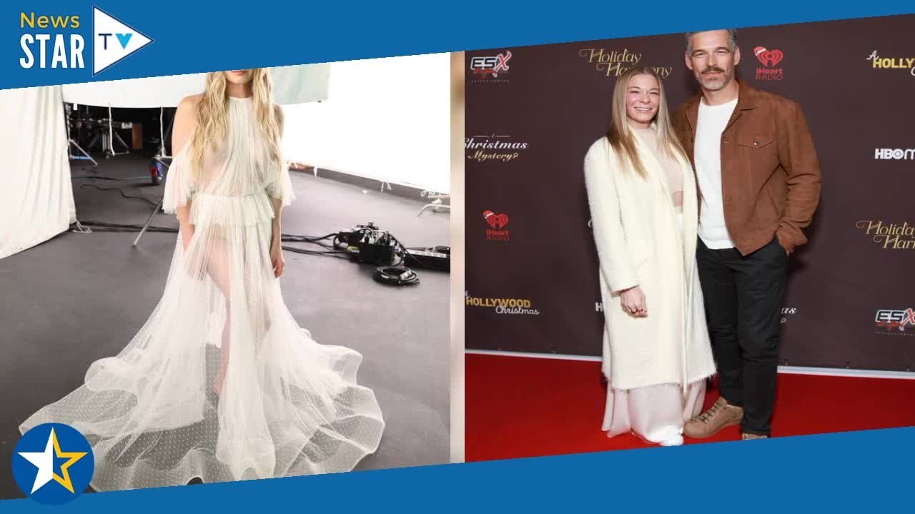 Braless LeAnn Rimes bares all in seethrough wedding dress YouTube