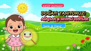 Doğa Bizim Evimiz Şarkısı 🌿 Ela Deren Ile Eğitici Çocuk Şarkıları & Bebek Şarkısı