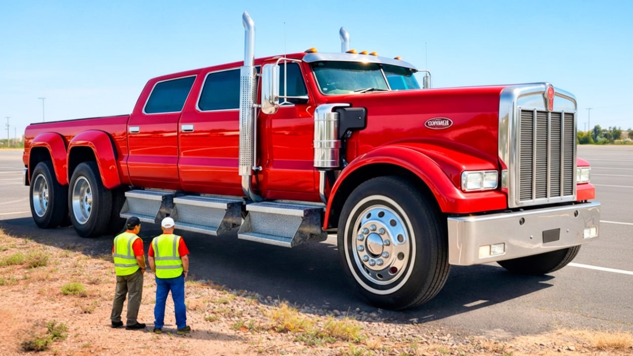 Die GRÖSSTEN und absurdesten TRUCK-TO-PICKUP Umbaute – Das musst du sehen!