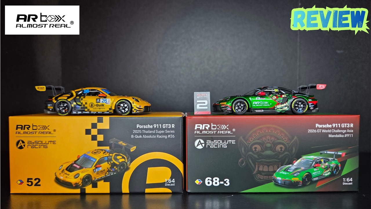 AR Box (Almost Real) - Porsche 911 GT3 R - 2026 Mandalika & 2025
