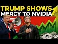 What forced Trump to lift NVIDIA export ban to China?