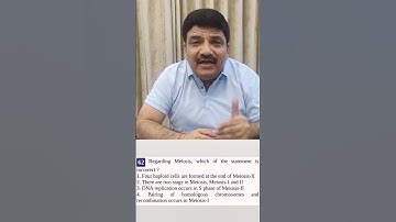 NEET 2022 PYQ from Cell Cycle and Cell Division - 2 Similar MCQ Answers in Video Description