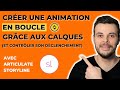 Comment crer une animation en boucle dans storyline et contrler son dclencheur dmarragearrt