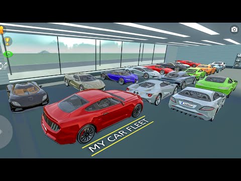 My Car Fleet in Car Simulator 2 | Bugatti Chiron | Audi R8 | Mustang GT | BMW i8 | Android Gameplay