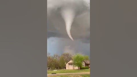 April 29th 2022 Andover Tornado. Filmed by Matt Tener
