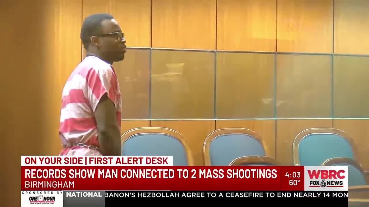 Records show man connected to 2 mass shootings - YouTube
