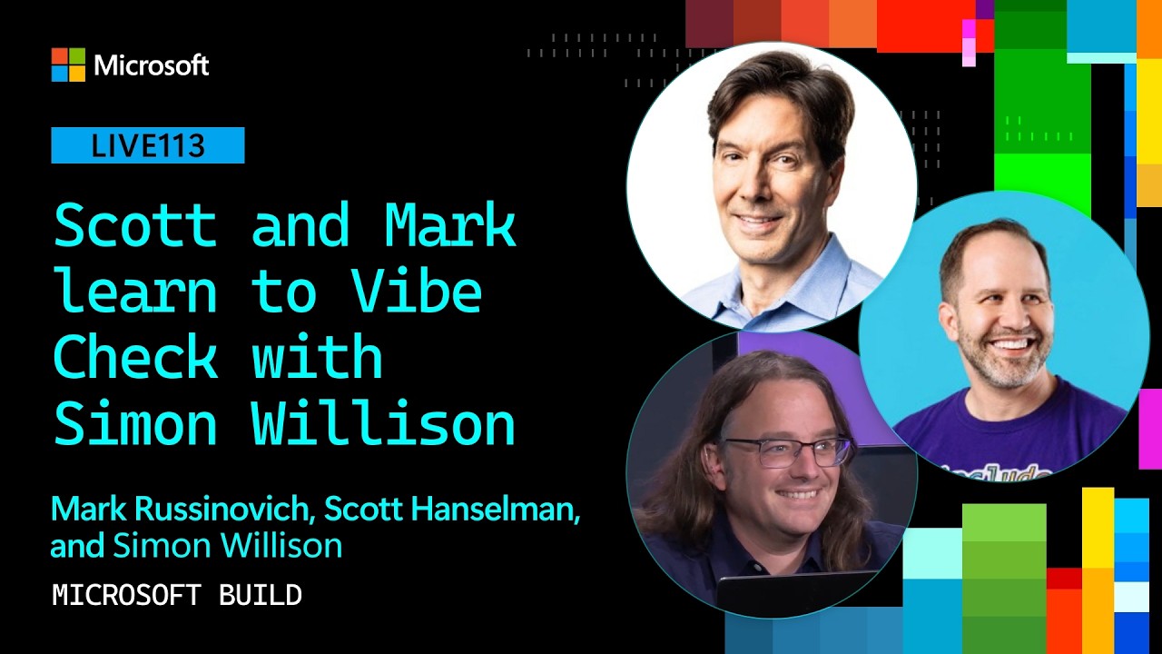 Scott and Mark learn to Vibe Check with Simon Willison | LIVE113