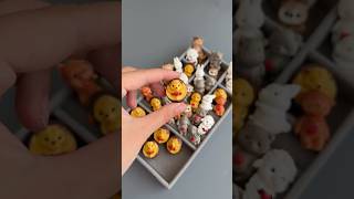 Мини-брошки из полимерной глины, ручная работа ❤️ #полимернаяглина #мастеркласс #fimo #cernit