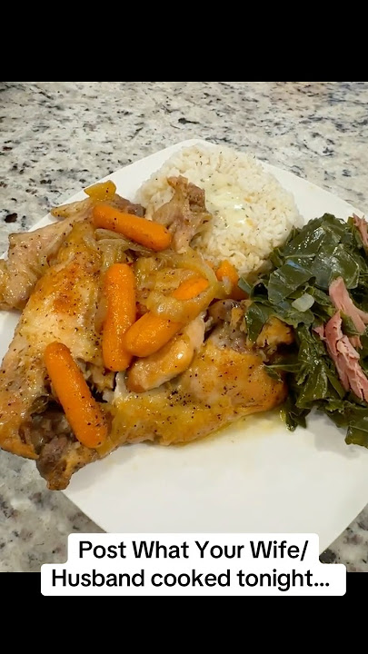 SLOW COOKED TURKEY WINGS, COLLARD/TURNIP GREENS & SEASONED RICE #catering #food #nashville #fyp