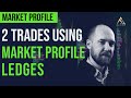 2 Trades Using Market Profile Ledges - Market Volume Profiling | Axia Futures