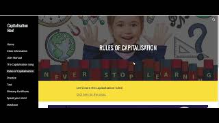 CAPITALISATION BOO! USER MANUAL