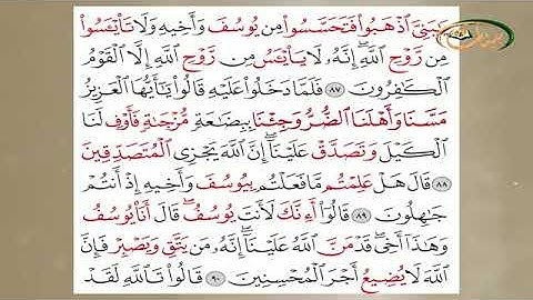 المفردات الصعبة - ص٢٤٦ تلقسم ١- القارئ مازن الخالدي