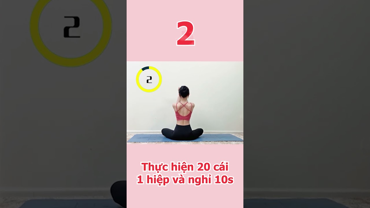 Lưng mảnh mai săn chắc ngay tại nhà cực đơn giản