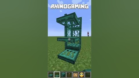 Warped Wood Grandfather Clock For Your Minecraft World! #shorts