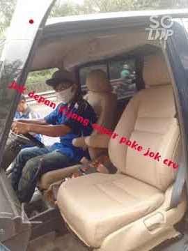jok depan kijang super pake jok CRV