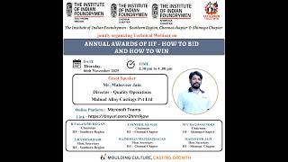 IIF Webinar on Annual Awards of IIF how to bid and how to win