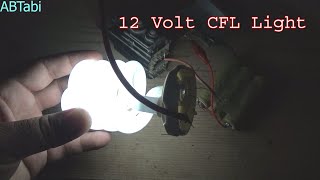 How to make a 12v CFL Light Bulb using Flay back Transformer