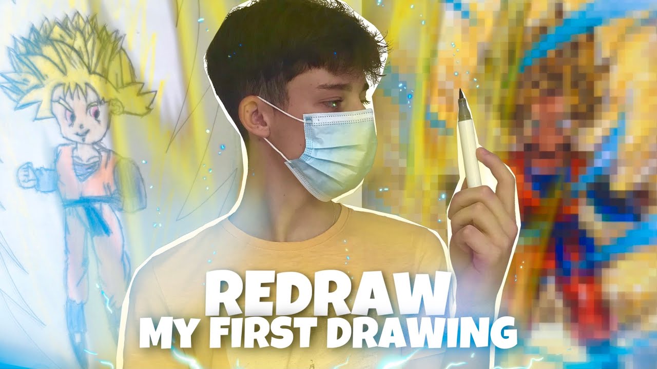 Je redessine mon premier dessin ! (8 ans après)