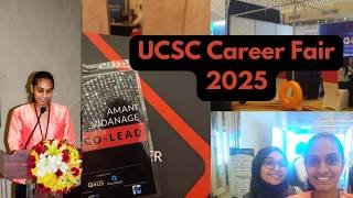 UCSC Career Fair 2025 My Last Volunteering Event at University