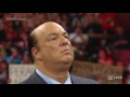 Paul Heyman reminds Roman Reigns what's really at stake at WWE Fastlane: Raw, February 15, 2016