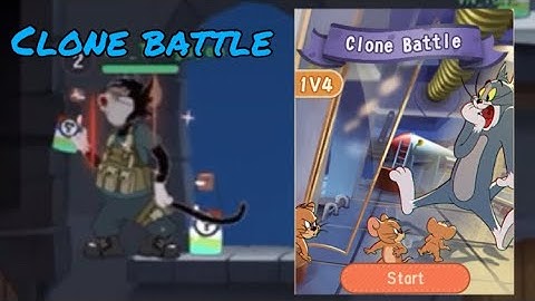 Tom and Jerry Chase | Clone Battle with Cat gameplay