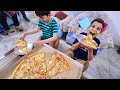 Pizza Eating Challenge 😂  Piyush Haar Gaya 😲