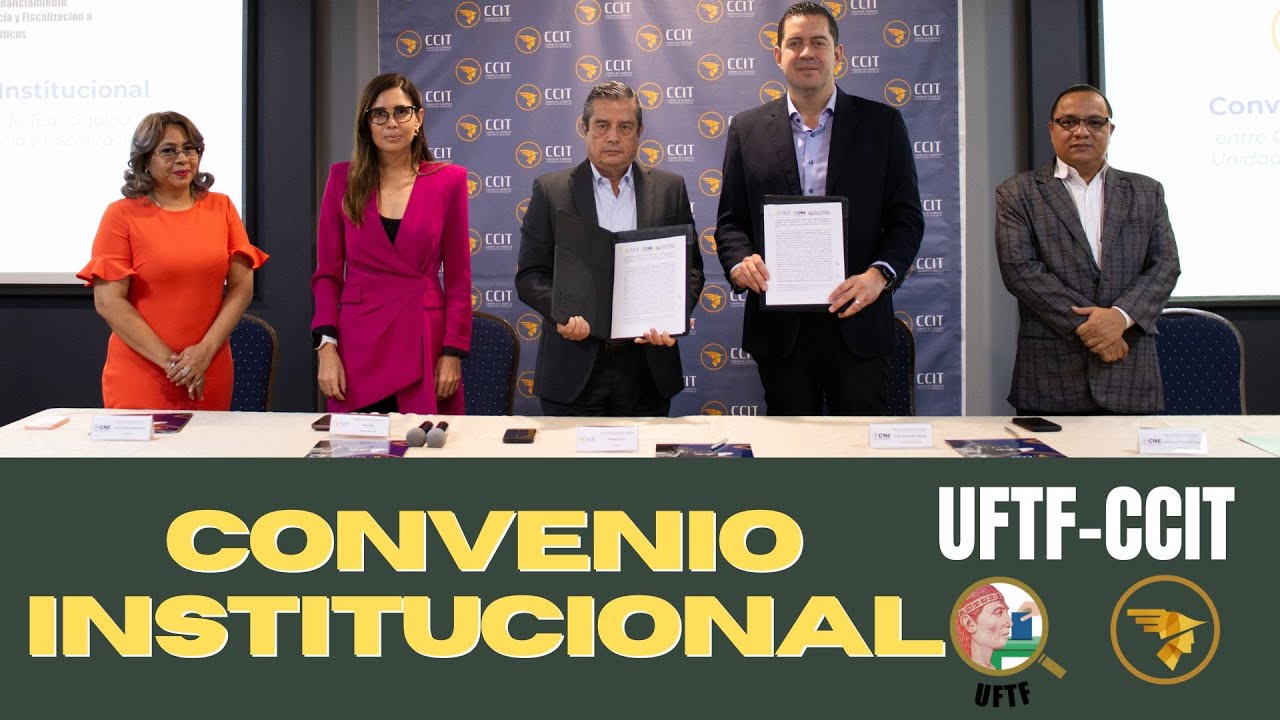 La UFTF y CCIT firman Convenio de Cooperación Institucional - YouTube