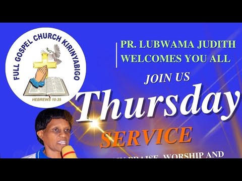WELCOME TO THURSDAY MID-WEEK SERVICE - YouTube