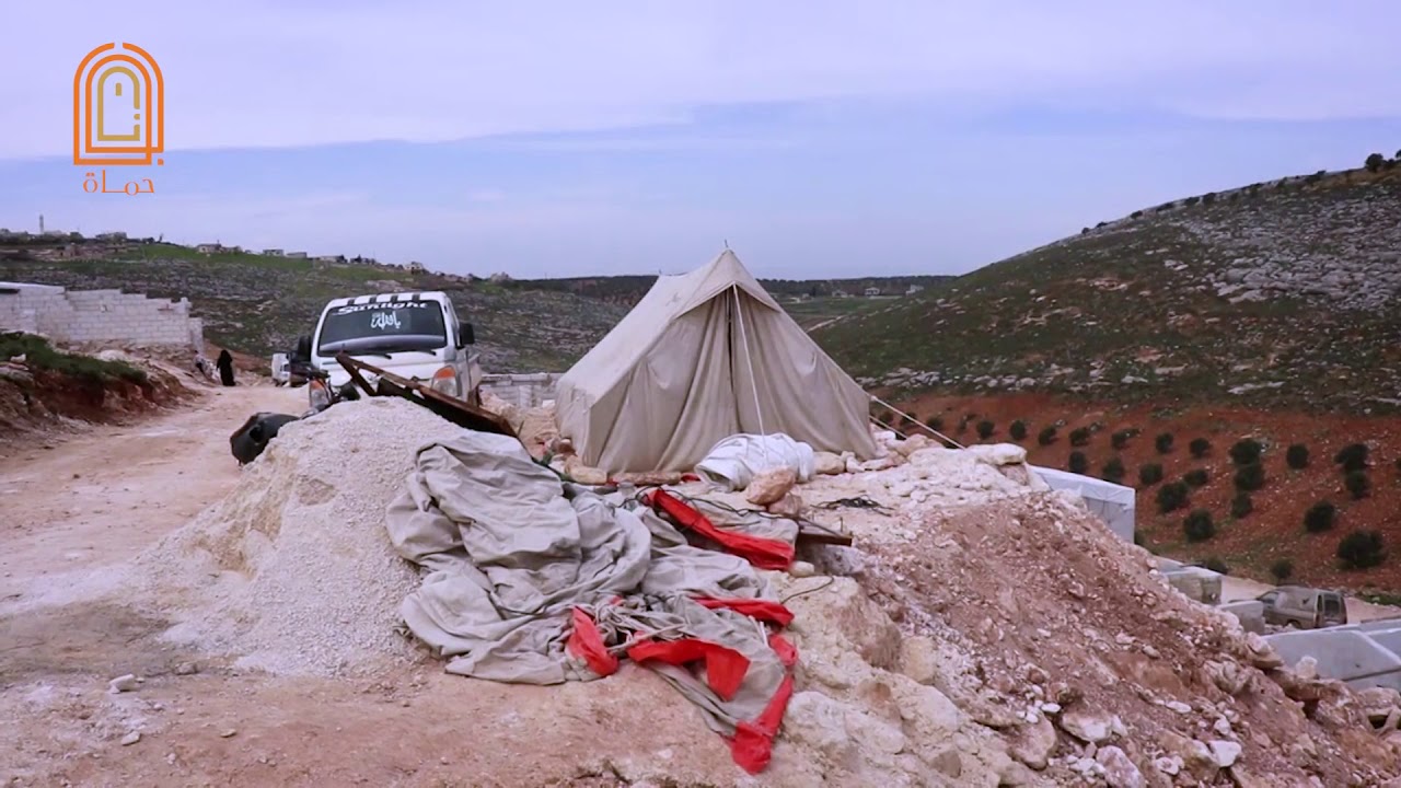 #بوابة_حماة| مشاهد من الحياة اليومية في مخيم طيبة الإمام على الحدود السورية التركية