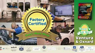 Tony's Body Shop, Factory Certified