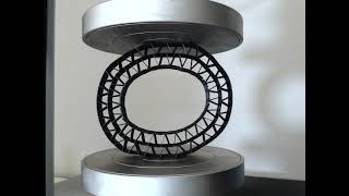 3D Printed Airless Tire - Optimal Design using Multi-objective Particle Swarm Optimization